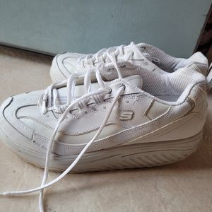 sketchers shape ups size 11 white